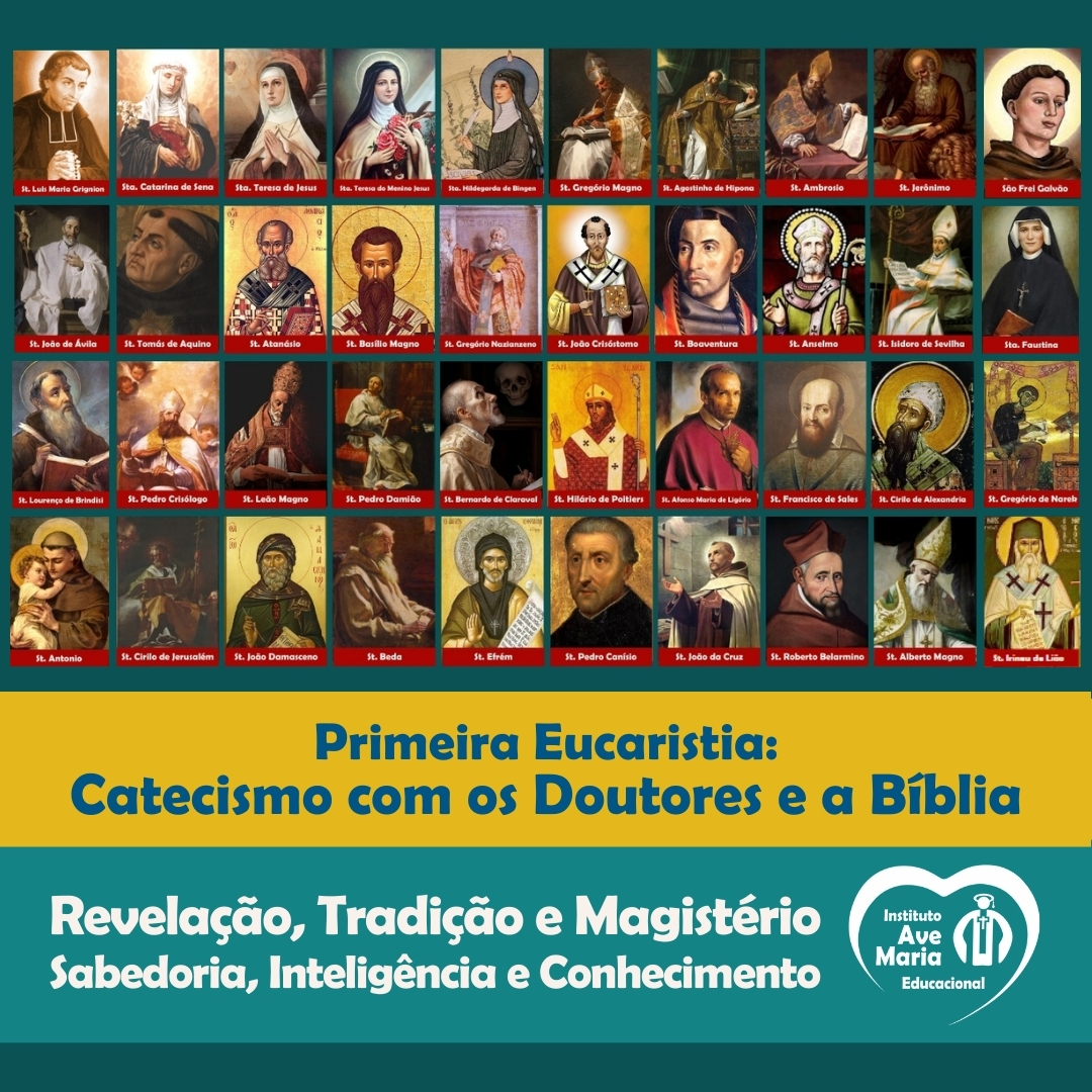Primeira Eucaristia. Catecismo com os Doutores e a Bíblia